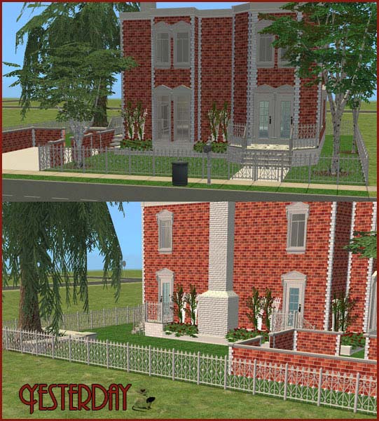 outside